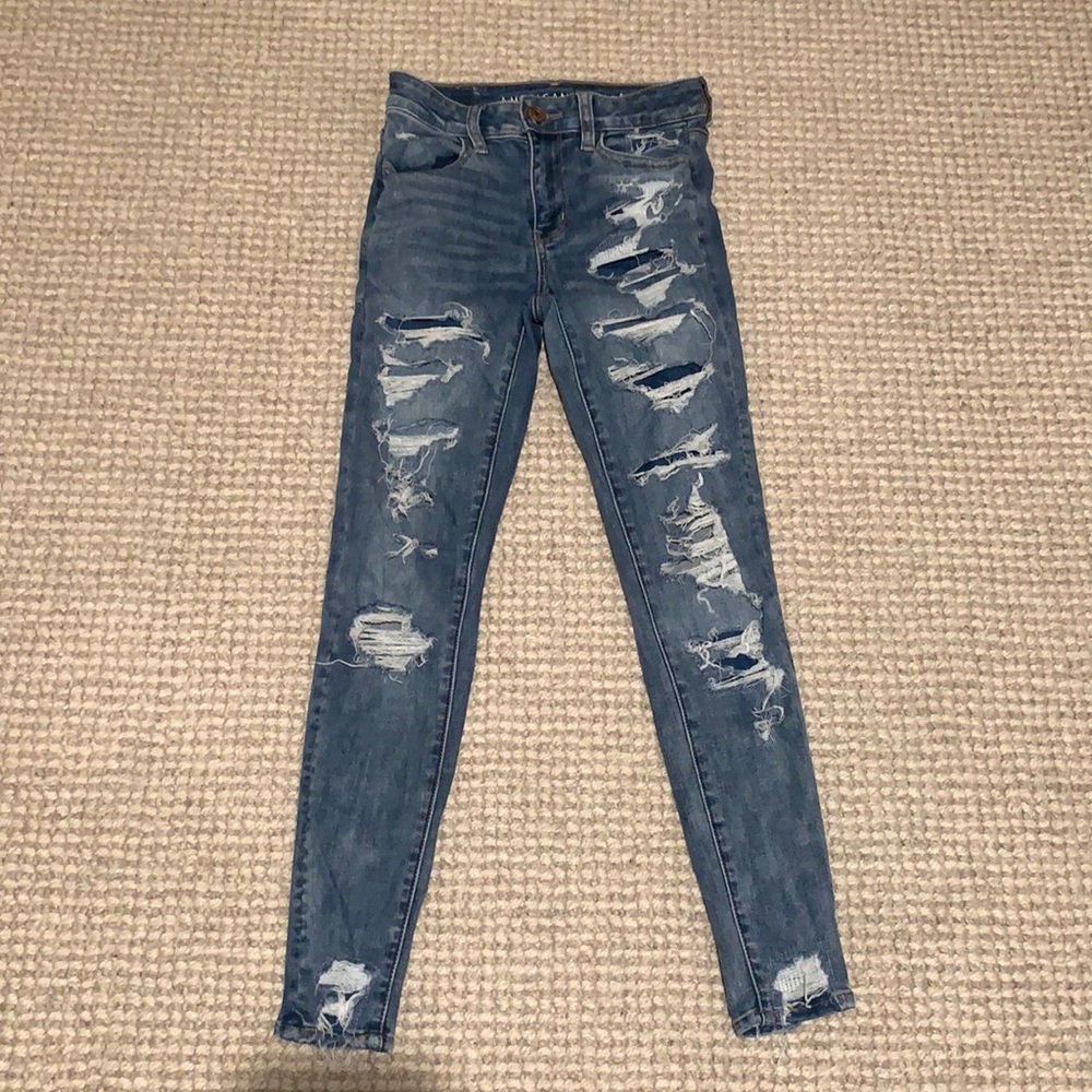 American Eagle High Rise Jegging